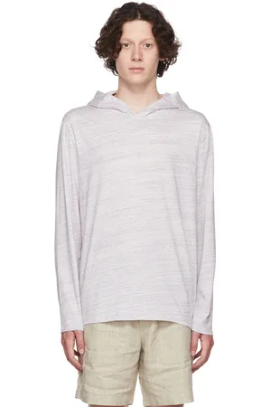 Vince Purple Cotton Hoodie