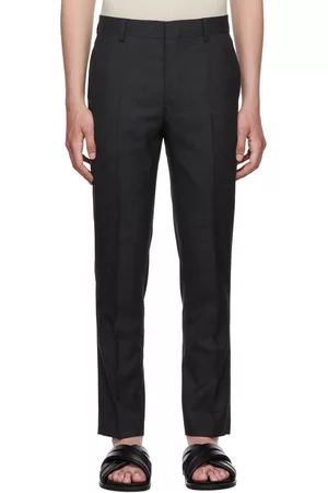 Harmony Men Formal Pants - Gray Peter Trousers
