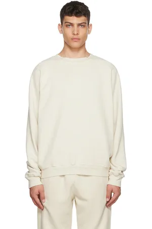 Les Tien Beige Cotton Sweatshirt