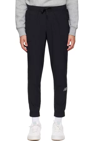 New Balance Men Loungewear - Black Tapered Lounge Pants