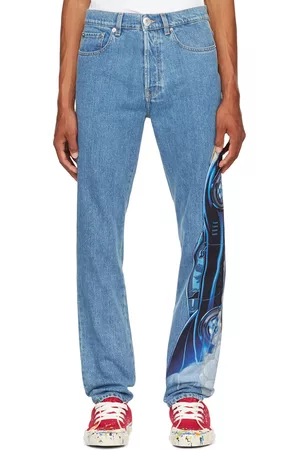 Lanvin Men Tapered - Blue Tapered Jeans