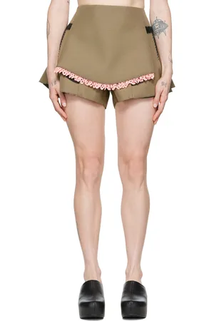 Givenchy Brown Polyester Shorts