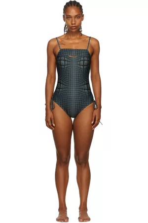 BARRAGÁN Women Swimsuits - SSENSE Exclusive Black Peeka One-Piece Swimsuit