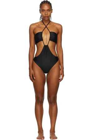 ROSETTA GETTY Recycled Polyester One-Piece Swimsuit