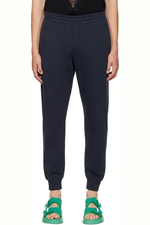 Alexander McQueen Navy Cotton Lounge Pants