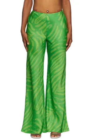 SIMON MILLER Green Veda Lounge Pants