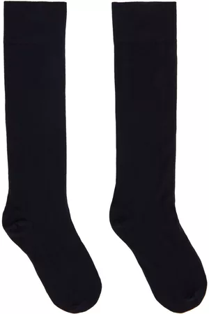 Wolford Men Socks - Navy Velvet Socks