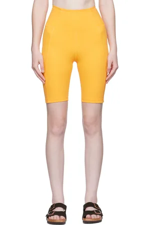 GIRLFRIEND COLLECTIVE Orange High-Rise Bike Shorts