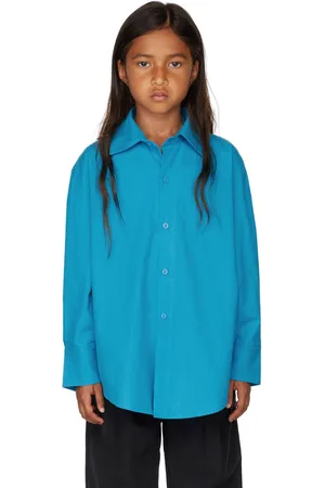STRATEAS CARLUCCI SSENSE Exclusive Kids Blue Mini Macro Shirt