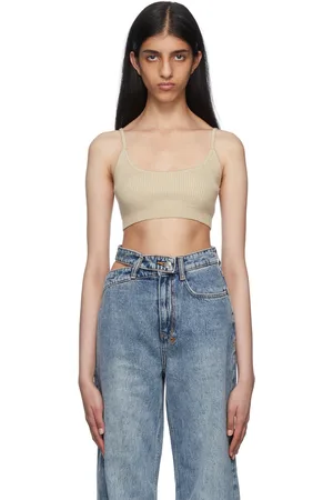 KSUBI Beige Cotton Camisole