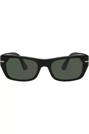 Persol Men Wallets - Black Rectangular Sunglasses