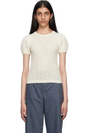 See by Chloé Off-White Fantasy Pointelle Sweater