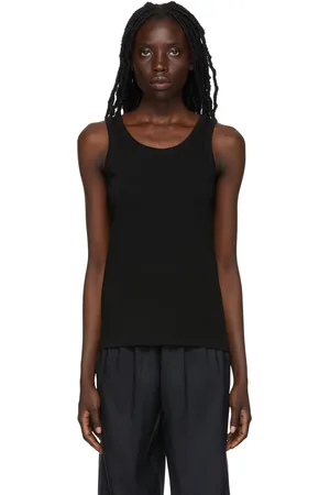 The Row Black Frankie Tank Top