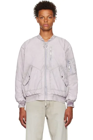 Eytys SSENSE Exclusive Purple Delta Bomber Jacket