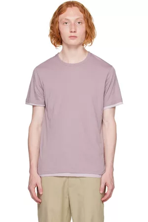 Vince Purple Double Layer T-Shirt