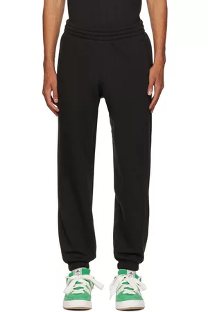 adidas Men Loungewear - Black Adicolor Trefoil Lounge Pants