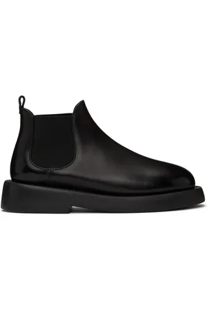 MARSÈLL Black Gommello Chelsea Boots
