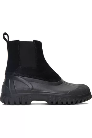 Diemme Men Boots - Black Suede Balbi Chelsea Boots