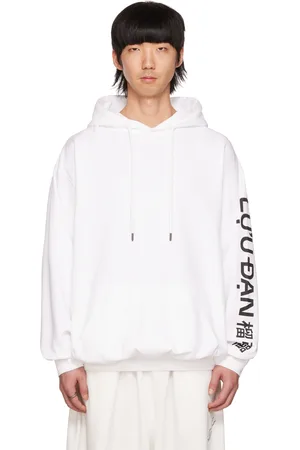 LU’U DAN White Oversized Hoodie