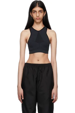 GAUGE81 Black & Navy Yukon Sports Bra
