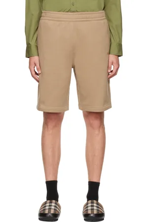 Burberry Tan Cotton Shorts