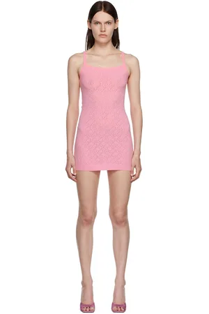 SANDY LIANG Pink Escort Minidress