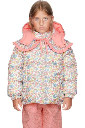 FLAKIKI SSENSE Exclusive Kids Reversible White Liberty Kiki Goose Puffer Jacket