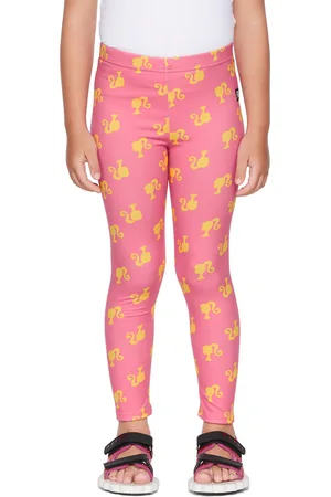 FLAKIKI SSENSE Exclusive Kids Pink Barbie Silhouette Leggings