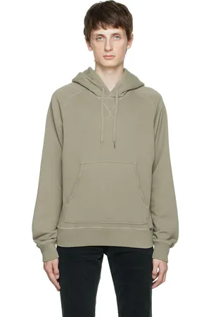 Tom Ford Khaki Drawstring Hoodie
