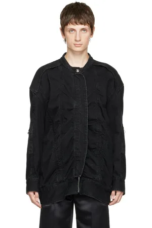We11 Done Bomber Denim Jacket
