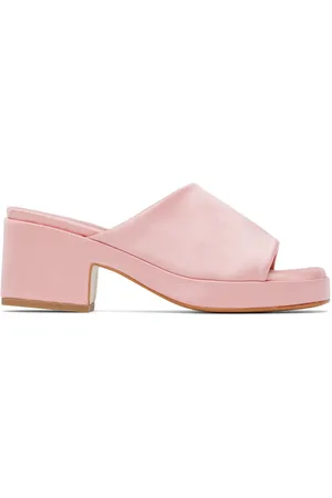 STINE GOYA Pink Borage Heeled Sandals