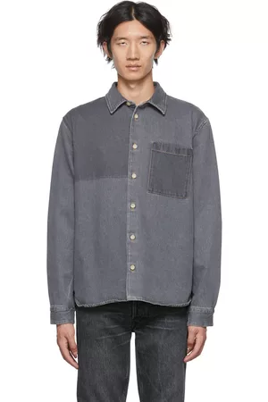 Won Hundred Men Denim - Gray Wilder Denim Shirt