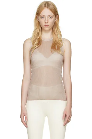 DION LEE Rib Tank Top