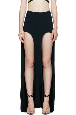 DION LEE Arch Longline Maxi Skirt