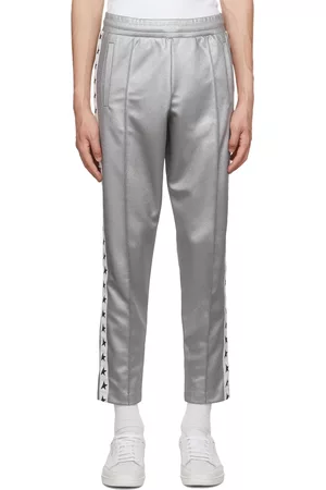 Golden Goose Men Loungewear - Silver Polyester Lounge Pants