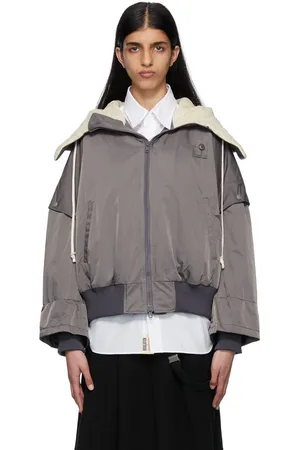 YOHJI YAMAMOTO Gray Detachable Sleeves Jacket