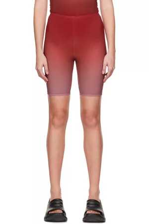 Lido Women Shorts - Burgundy Biker Shorts