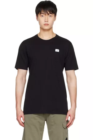 C.P. Company Men T-shirts - Black Logo T-Shirt
