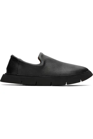 MARSÈLL Black Intagliata Loafers
