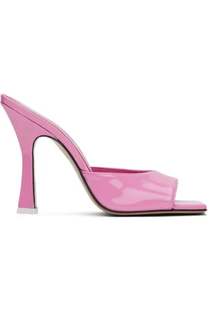 The Attico Pink Anais Heeled Sandals
