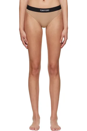 Tom Ford Beige Modal Thong