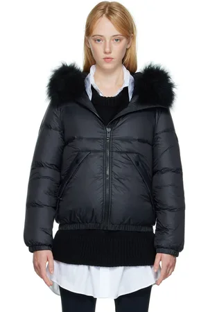 YVES SALOMON Black DouDoune Down Jacket