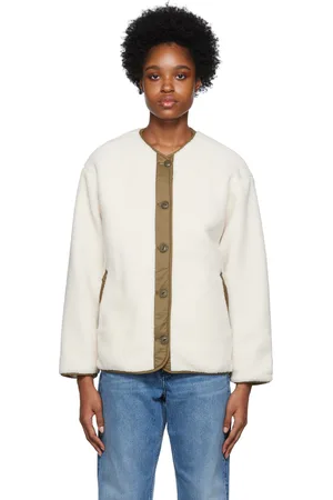 RAG&BONE Beige & Khaki Brielle Reversible Jacket