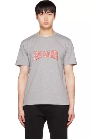 Paco rabanne Men T-shirts - Gray 70s T-Shirt