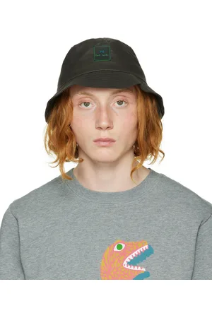 Paul Smith Brown Waxed Cotton Hat