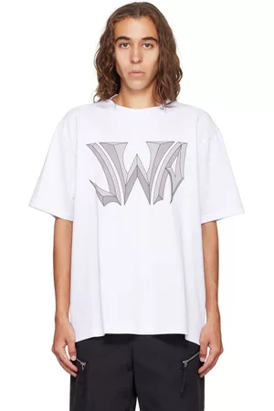 J.W.Anderson Men T-shirts - White Gothic T-Shirt