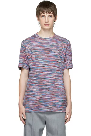 Missoni Men T-shirts - Multicolor Cotton T-Shirt