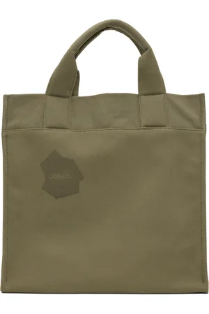 Objects IV Life Khaki Logo Stamped Tote