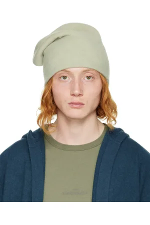 Frenckenberger Green Cashmere Beanie