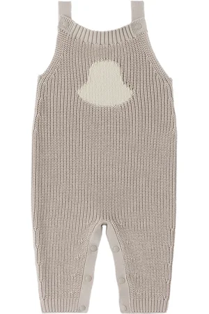 Moncler Baby Ribbed Romper